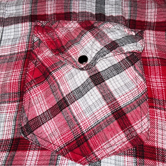 BTC Red Plaid Pearl Snap Long Sleeve Flannel
2XL - Picture 3 of 6